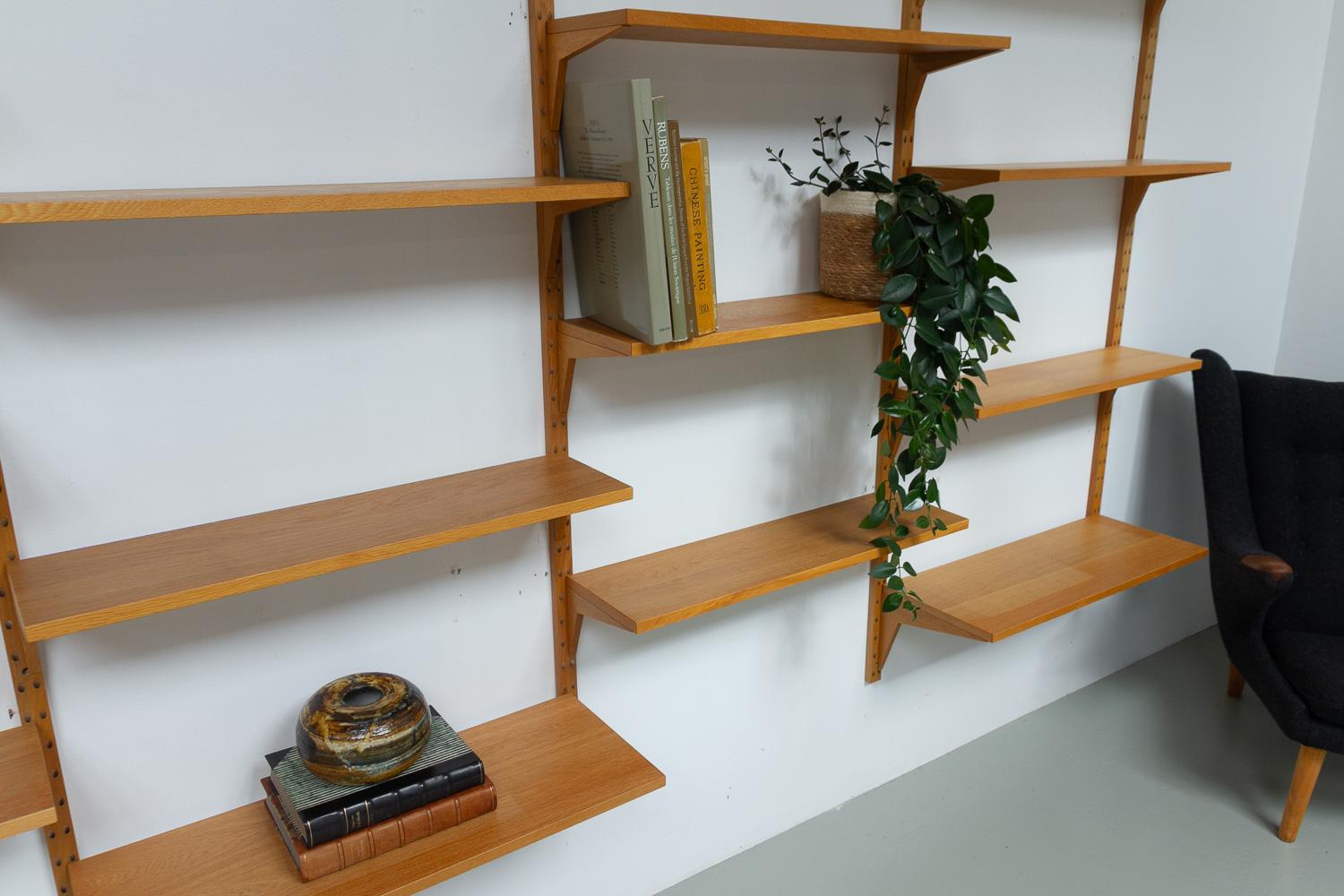 Mueble Modular de Roble Danés Vintage de Poul Cadovius para Cado, años 60. en venta 13