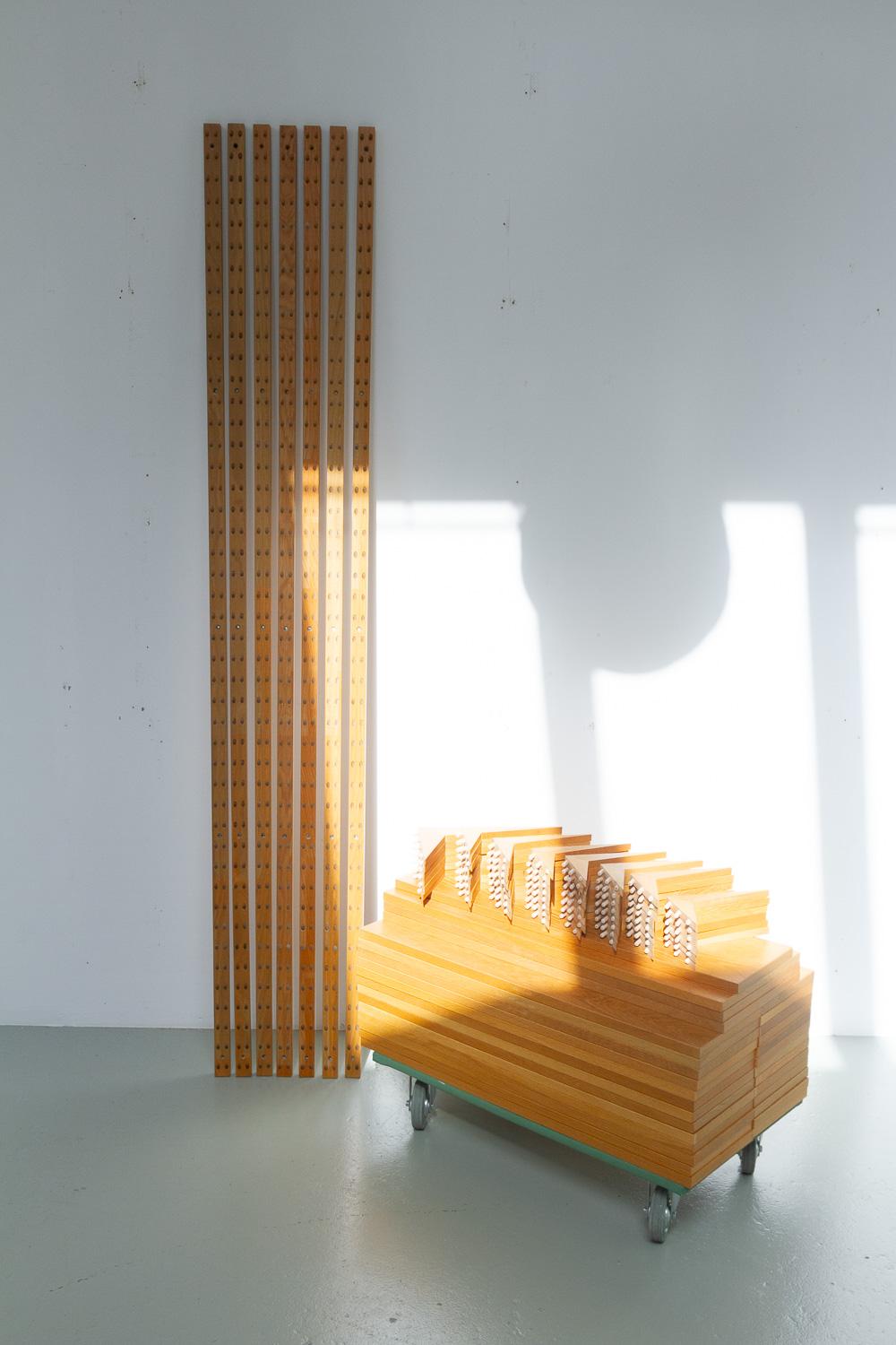 Mueble Modular de Roble Danés Vintage de Poul Cadovius para Cado, años 60. en venta 14