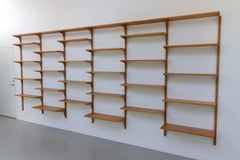 Mueble Modular de Roble Danés Vintage de Poul Cadovius para Cado, años 60.