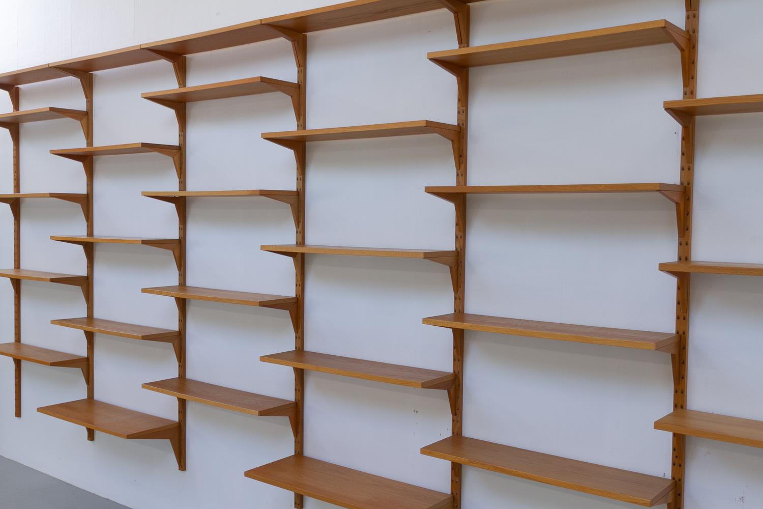 Mueble Modular de Roble Danés Vintage de Poul Cadovius para Cado, años 60. en venta 1
