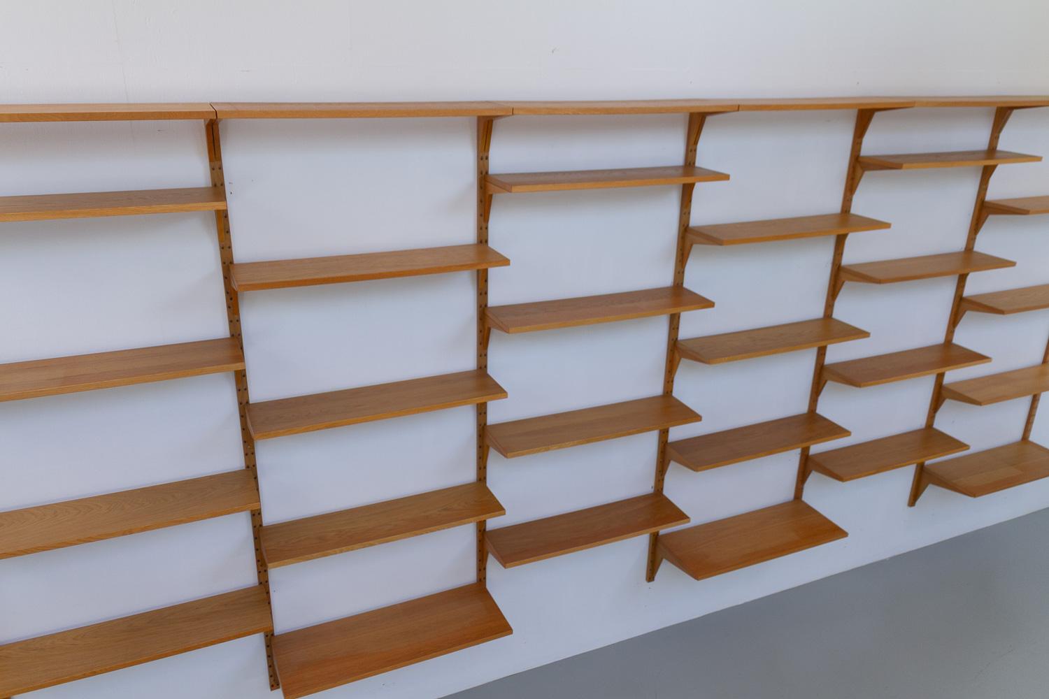 Mueble Modular de Roble Danés Vintage de Poul Cadovius para Cado, años 60. en venta 3