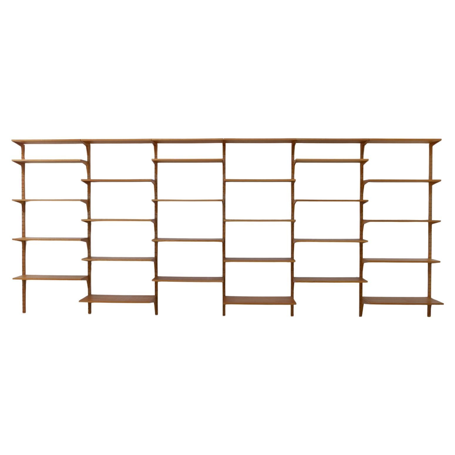 Mueble Modular de Roble Danés Vintage de Poul Cadovius para Cado, años 60. en venta