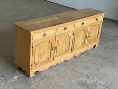 Vintage Danish Oak Sideboard by Hundstrup Møbelfabrik, Scandinavian Brutalist
