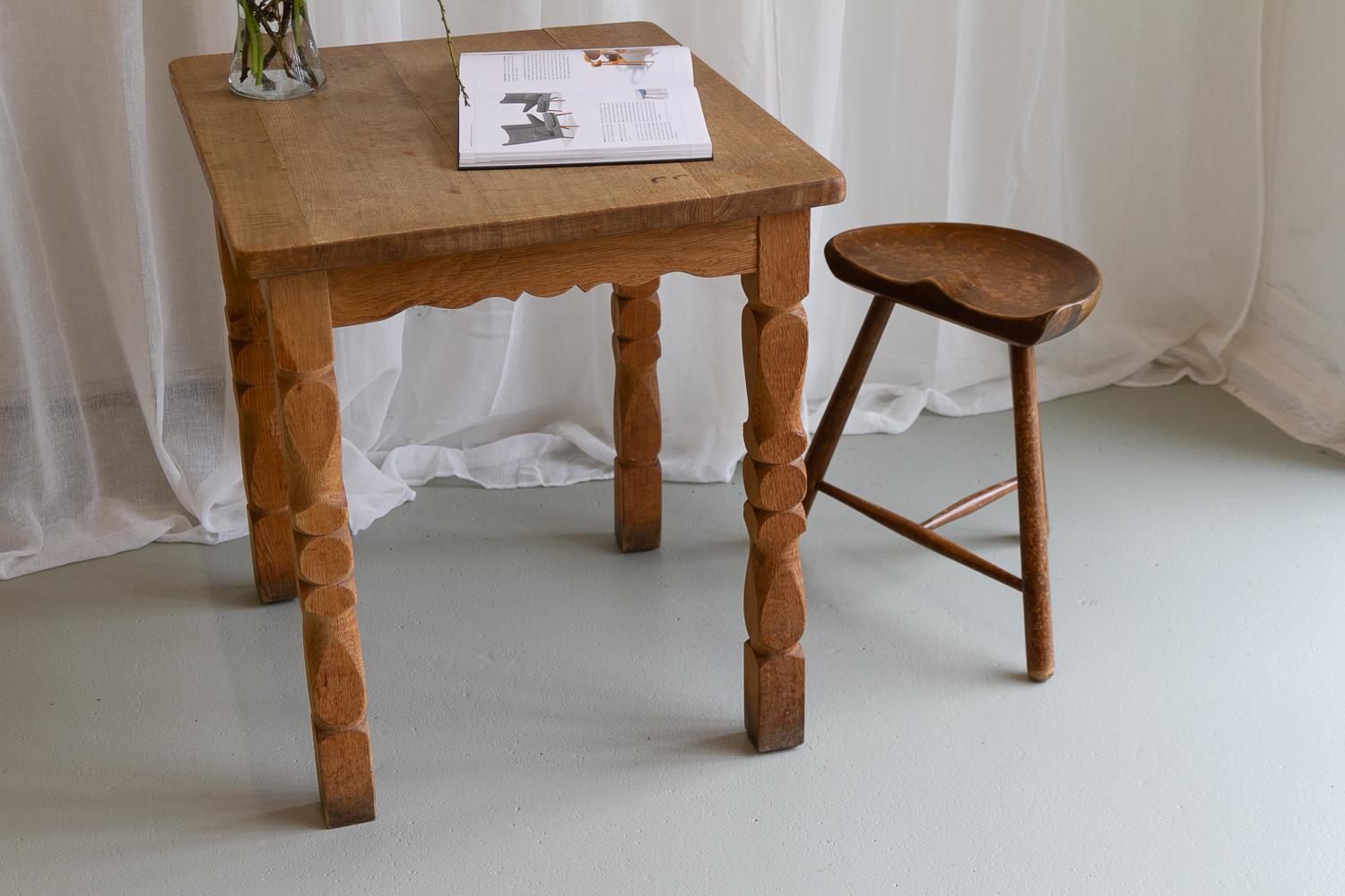 Dänischer Vintage-Tisch aus Eiche, 1960er-Jahre. im Angebot 9