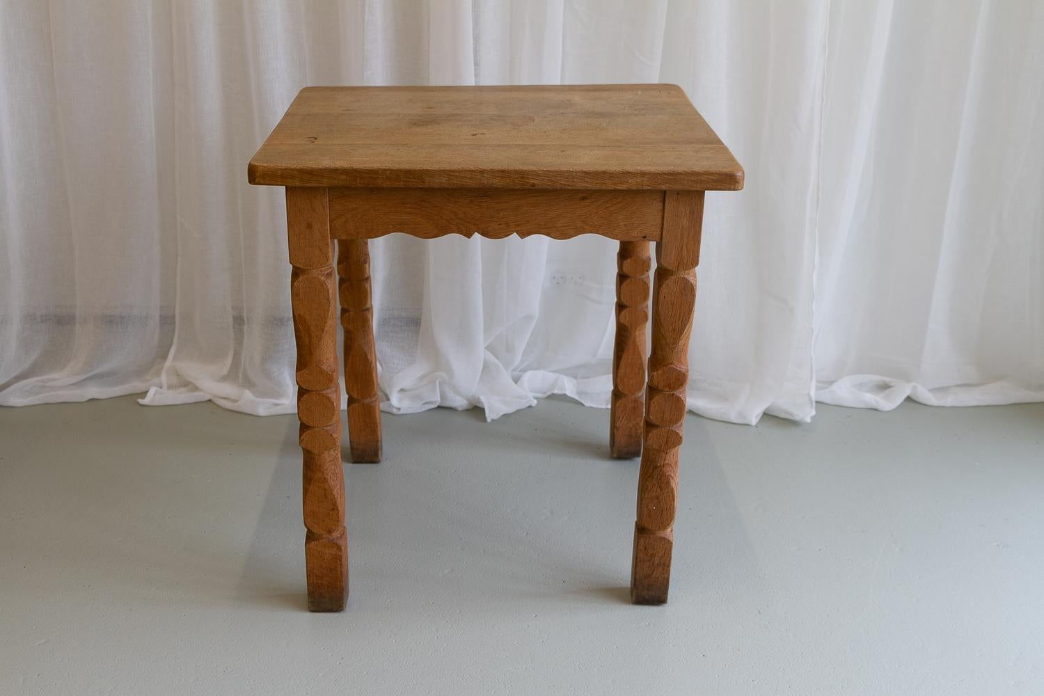 Mid-20th Century Vintage Danish Oak Table, 1960s. For Sale