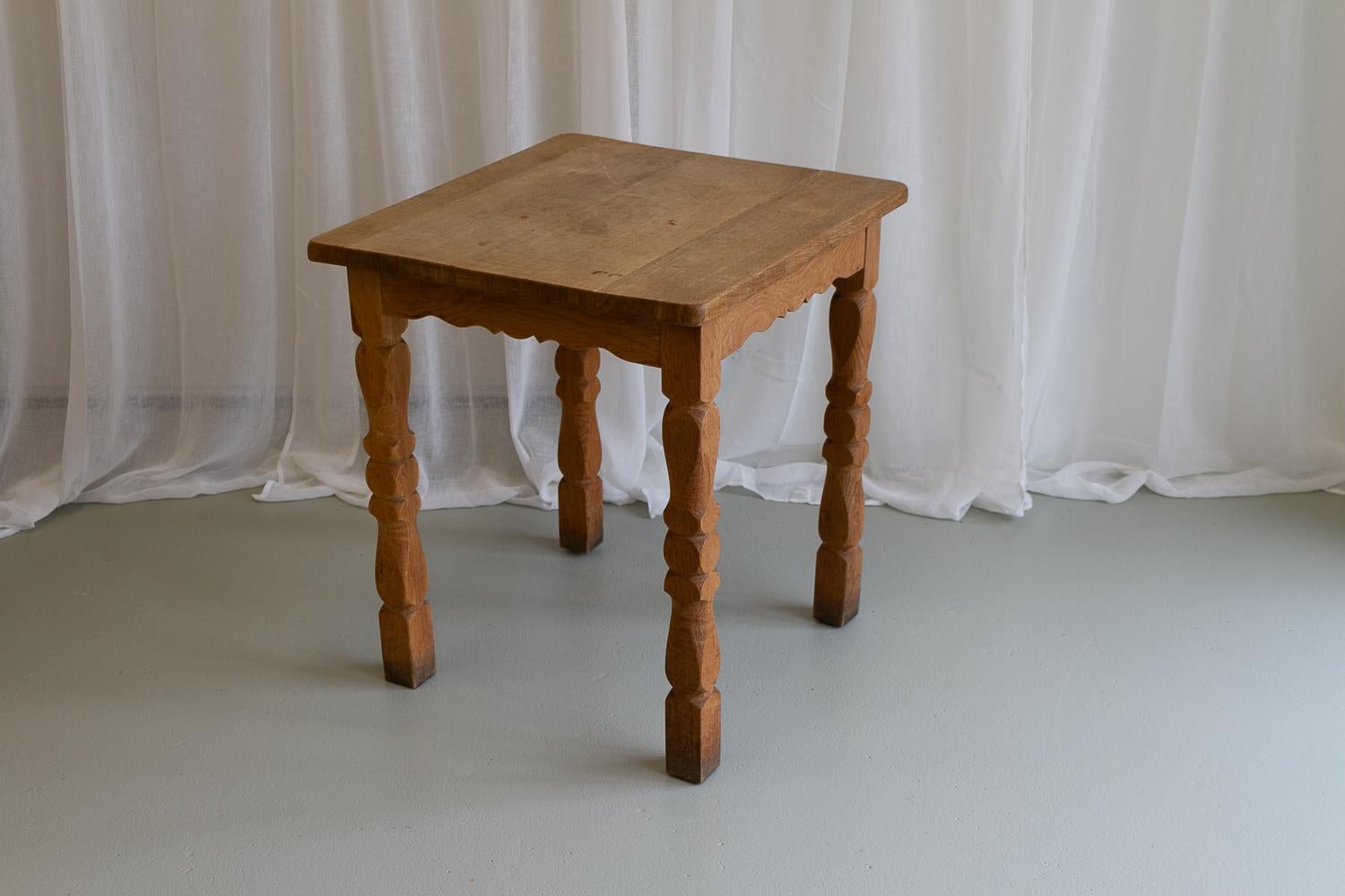 Vintage Danish Oak Table, 1960s. For Sale 2