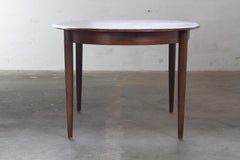 Vintage Danish Oval Wooden Dining Table, Attributed Niels Otto Møller, 1960s