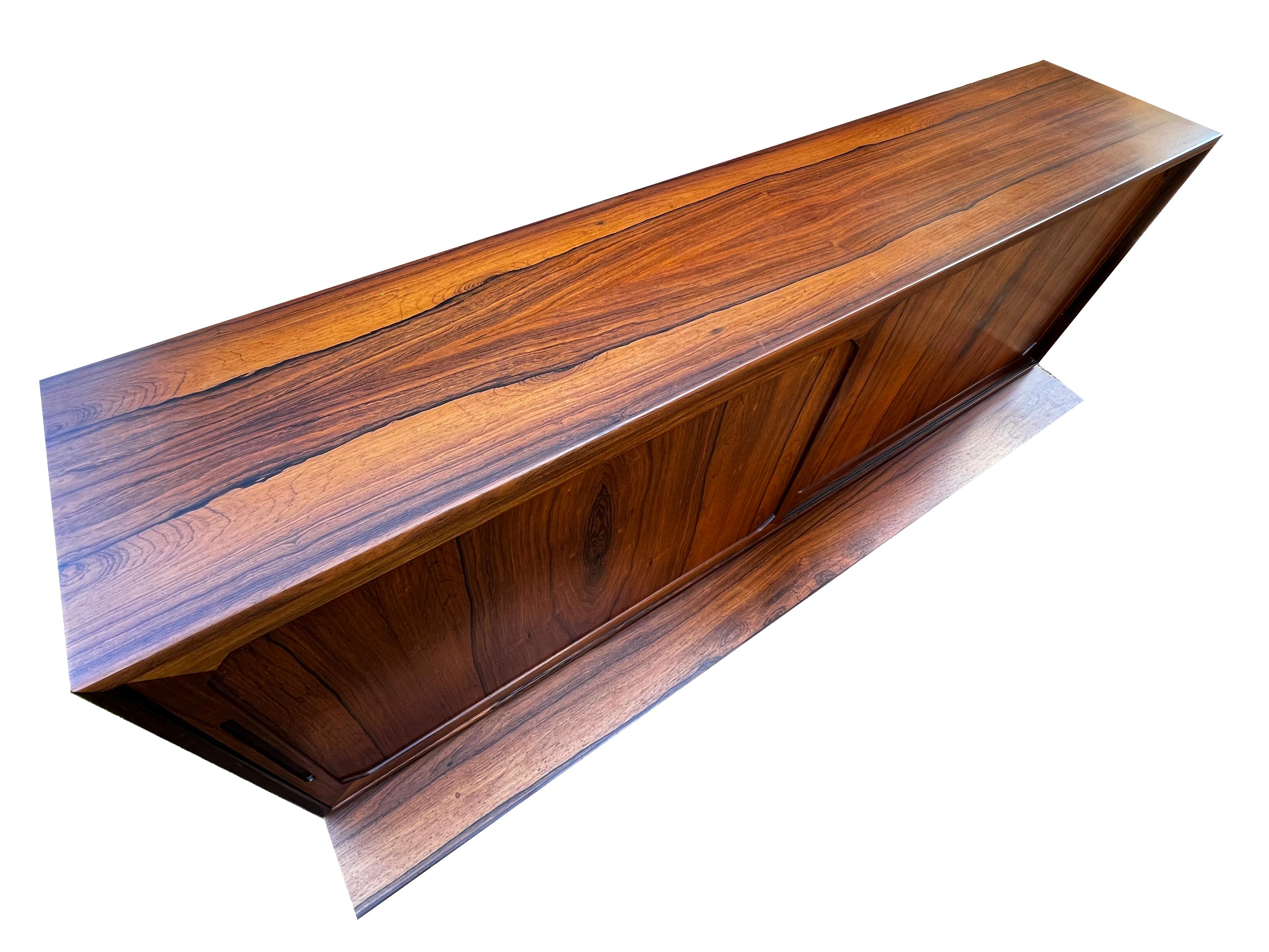 Vintage danish sideboard designed by Severin Hansen in the 60s For Sale 4