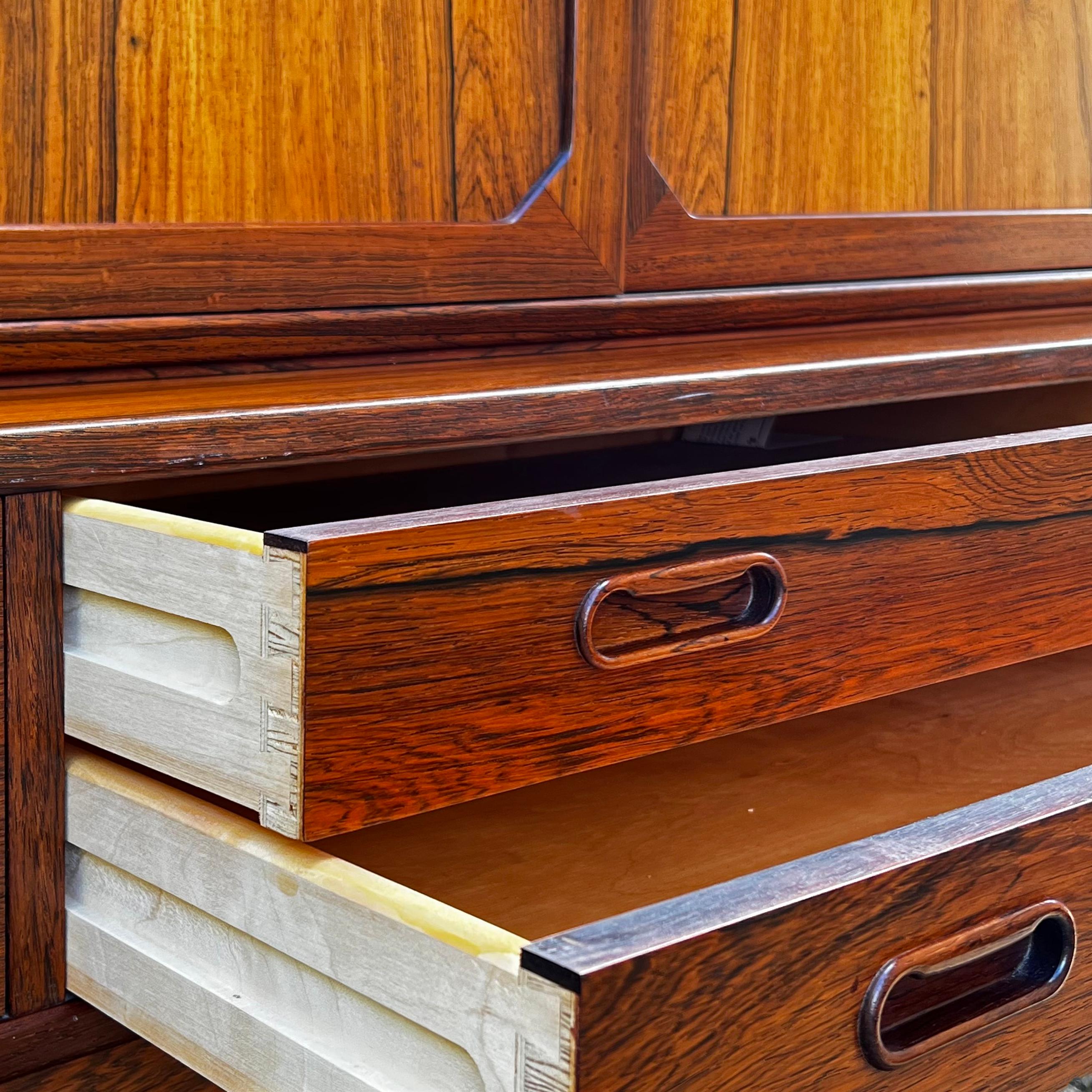 20th Century Vintage danish sideboard designed by Severin Hansen in the 60s For Sale
