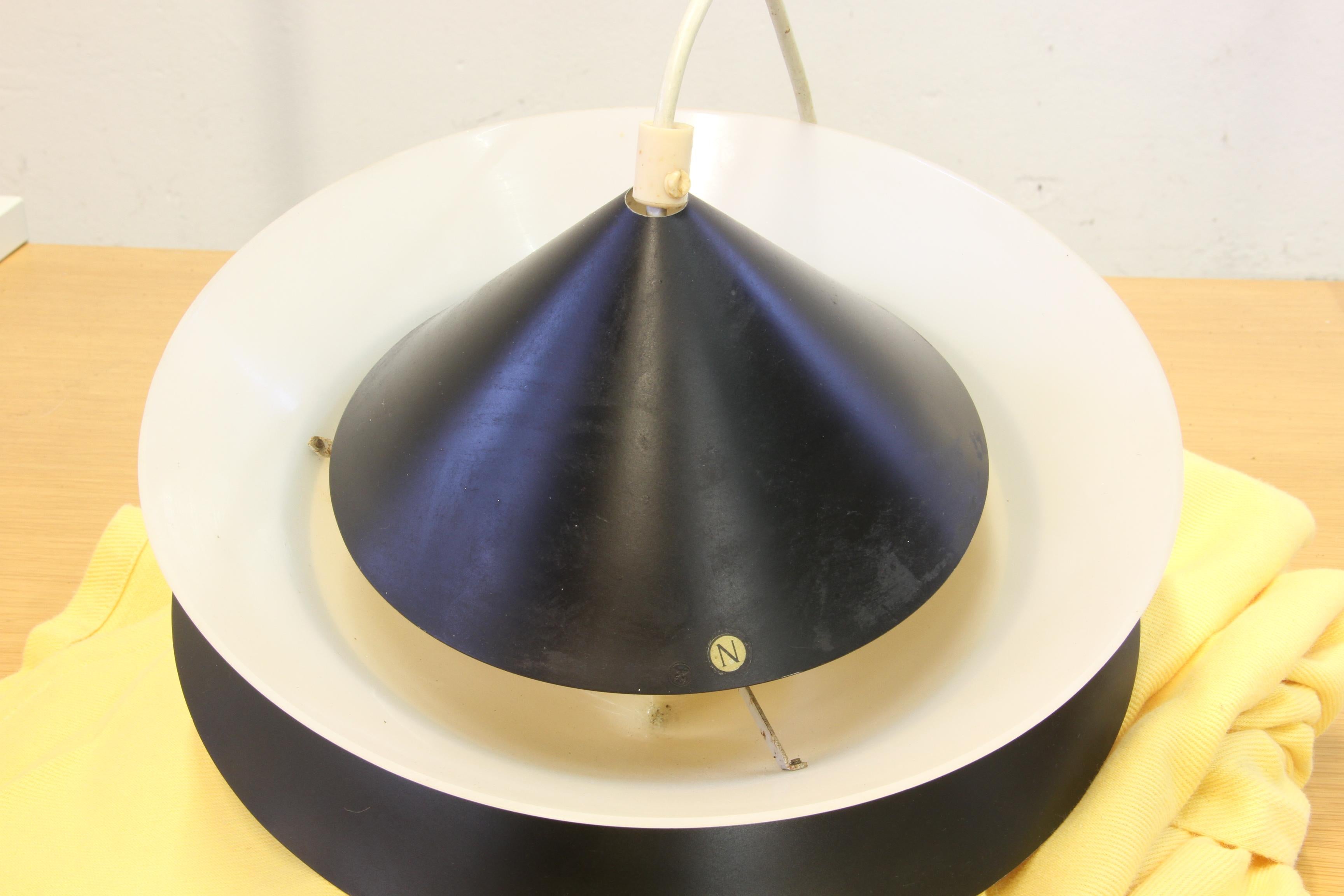 Vintage Danish Pendant Lamps from Fog & Morup, Bent Bille, 1950s Denmark For Sale 3