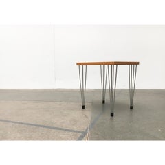 Vintage Danish Pin Leg Side Table from Pin Age, 1980s