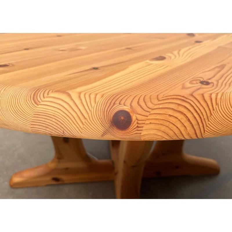 Vintage Danish Pine Coffee Table from Burchardt Nielsen, 1970s For Sale 10
