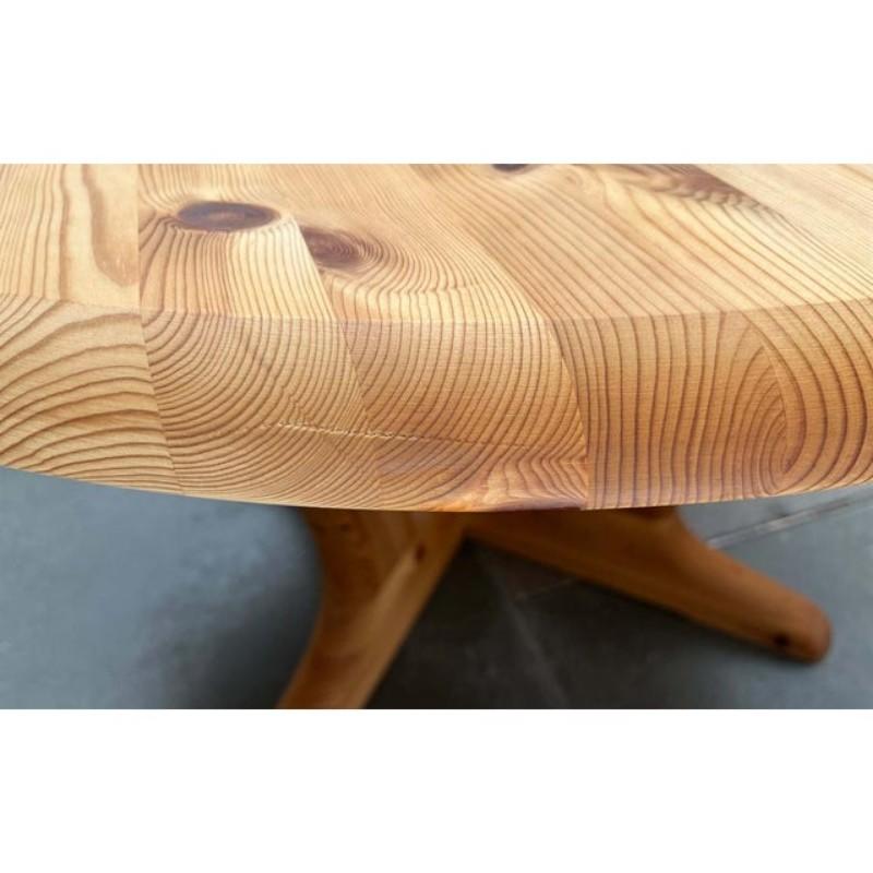 Vintage Danish Pine Coffee Table from Burchardt Nielsen, 1970s For Sale 12