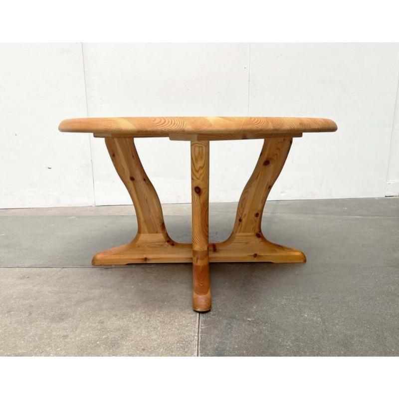 Vintage Danish Pine Coffee Table from Burchardt Nielsen, 1970s For Sale 14