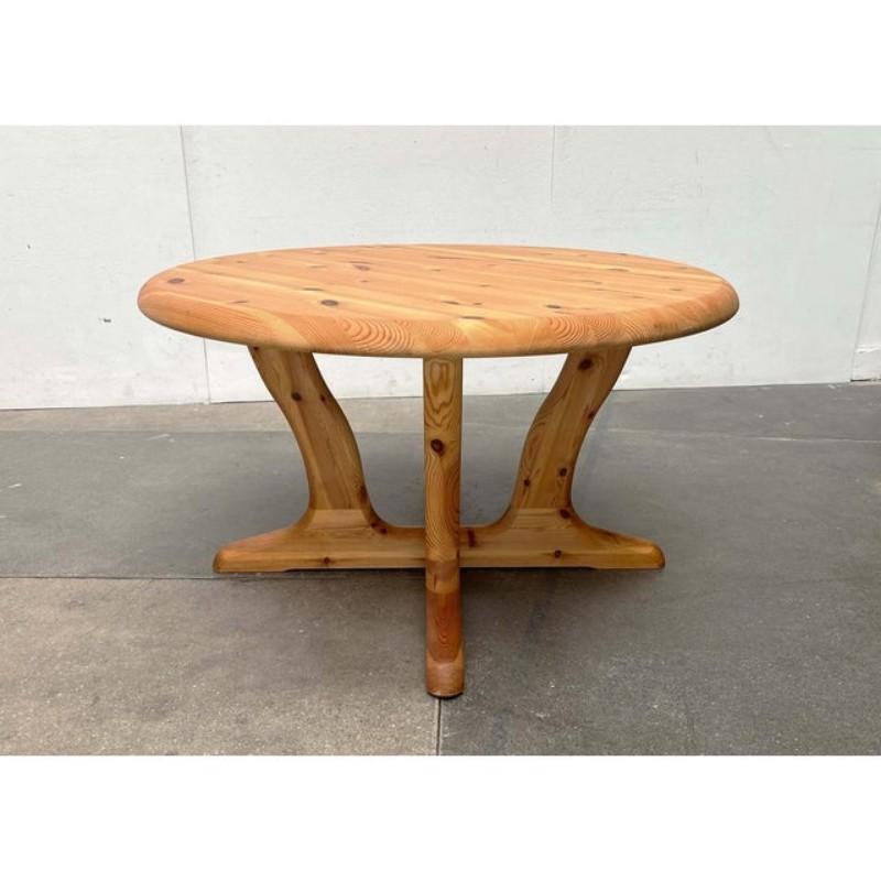 Vintage Danish Pine Coffee Table from Burchardt Nielsen, 1970s In Good Condition For Sale In Hamburg, DE