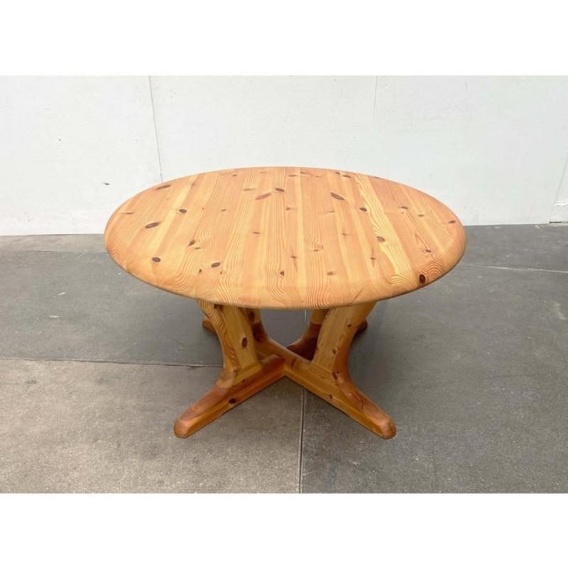 20th Century Vintage Danish Pine Coffee Table from Burchardt Nielsen, 1970s For Sale