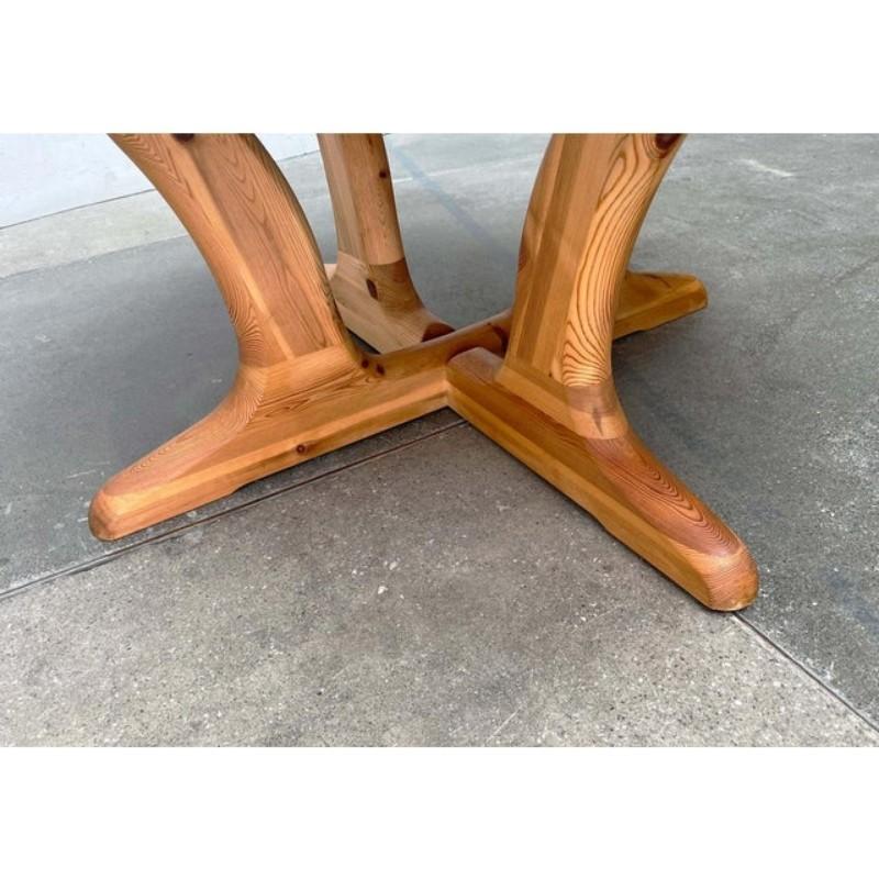 Vintage Danish Pine Coffee Table from Burchardt Nielsen, 1970s For Sale 1