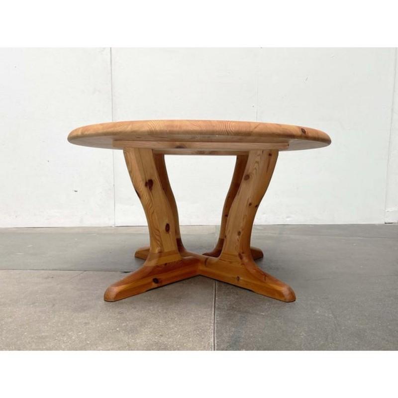 Vintage Danish Pine Coffee Table from Burchardt Nielsen, 1970s For Sale 2