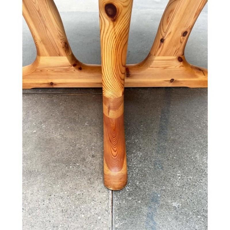 Vintage Danish Pine Coffee Table from Burchardt Nielsen, 1970s For Sale 3