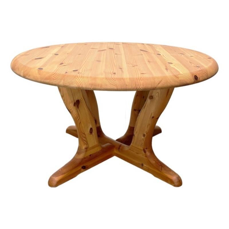 Vintage Danish Pine Coffee Table from Burchardt Nielsen, 1970s For Sale