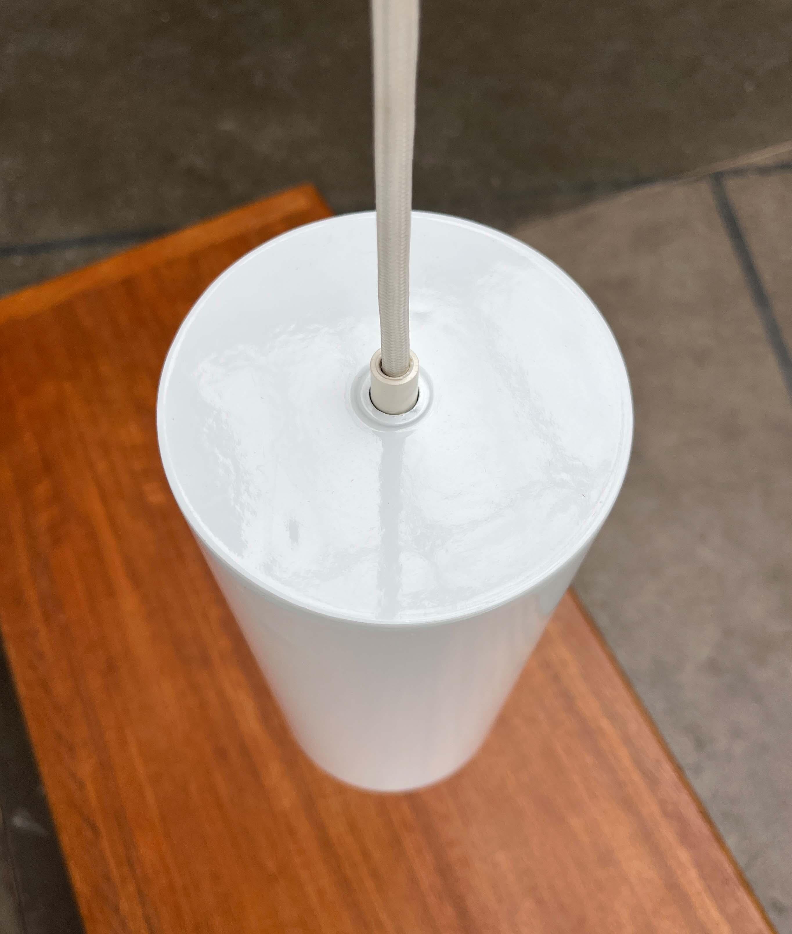 Vintage Danish Pipeline Pendant Lamp by Ole Pless Jørgensen for Nordisk Solar For Sale 5
