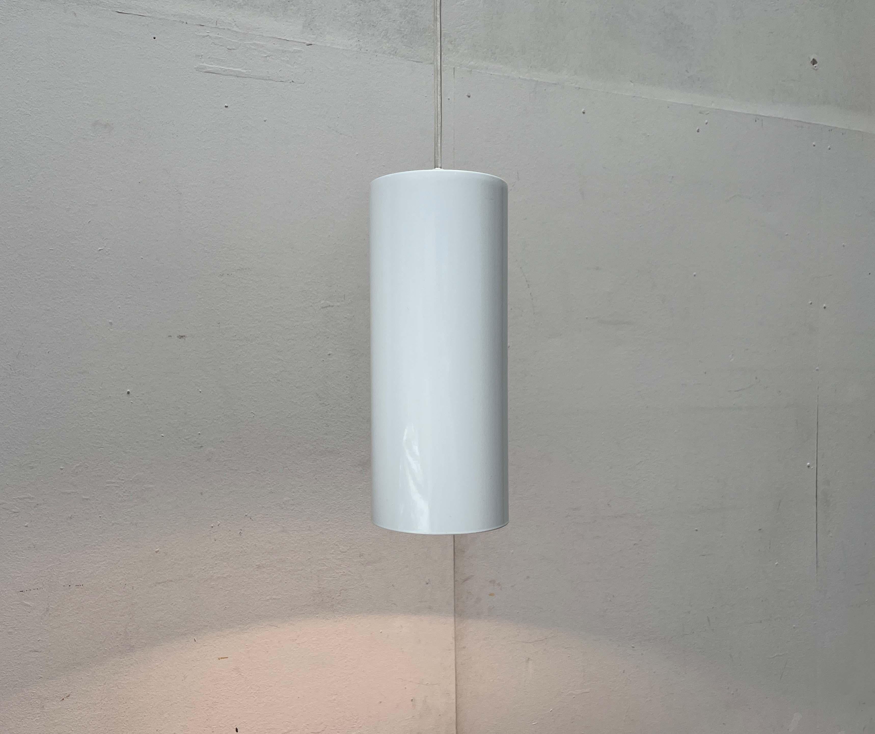 Vintage Danish Pipeline Pendant Lamp by Ole Pless Jørgensen for Nordisk Solar For Sale 6