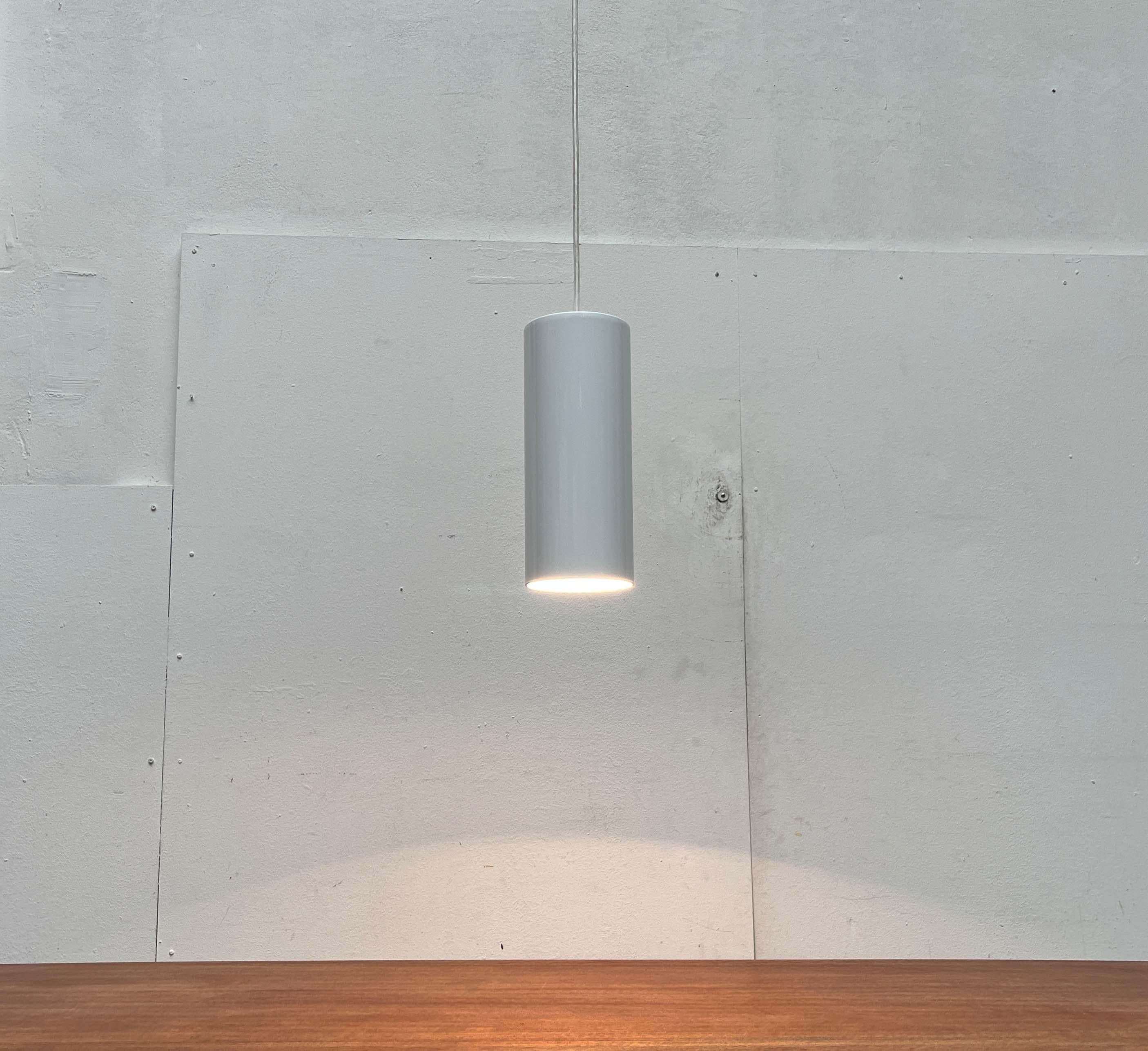 Vintage Danish Pipeline Pendant Lamp by Ole Pless Jørgensen for Nordisk Solar For Sale 8