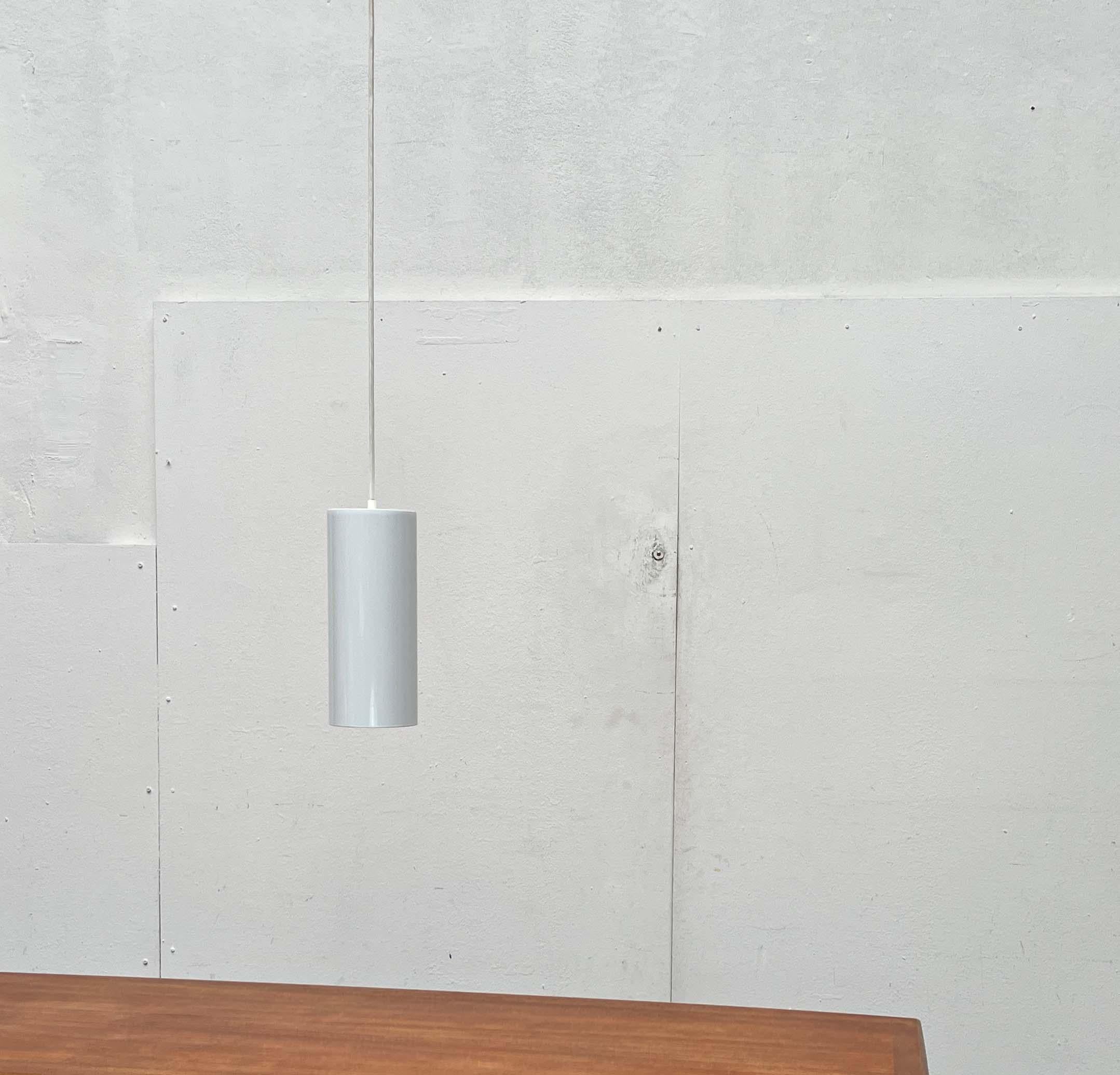 Metal Vintage Danish Pipeline Pendant Lamp by Ole Pless Jørgensen for Nordisk Solar For Sale