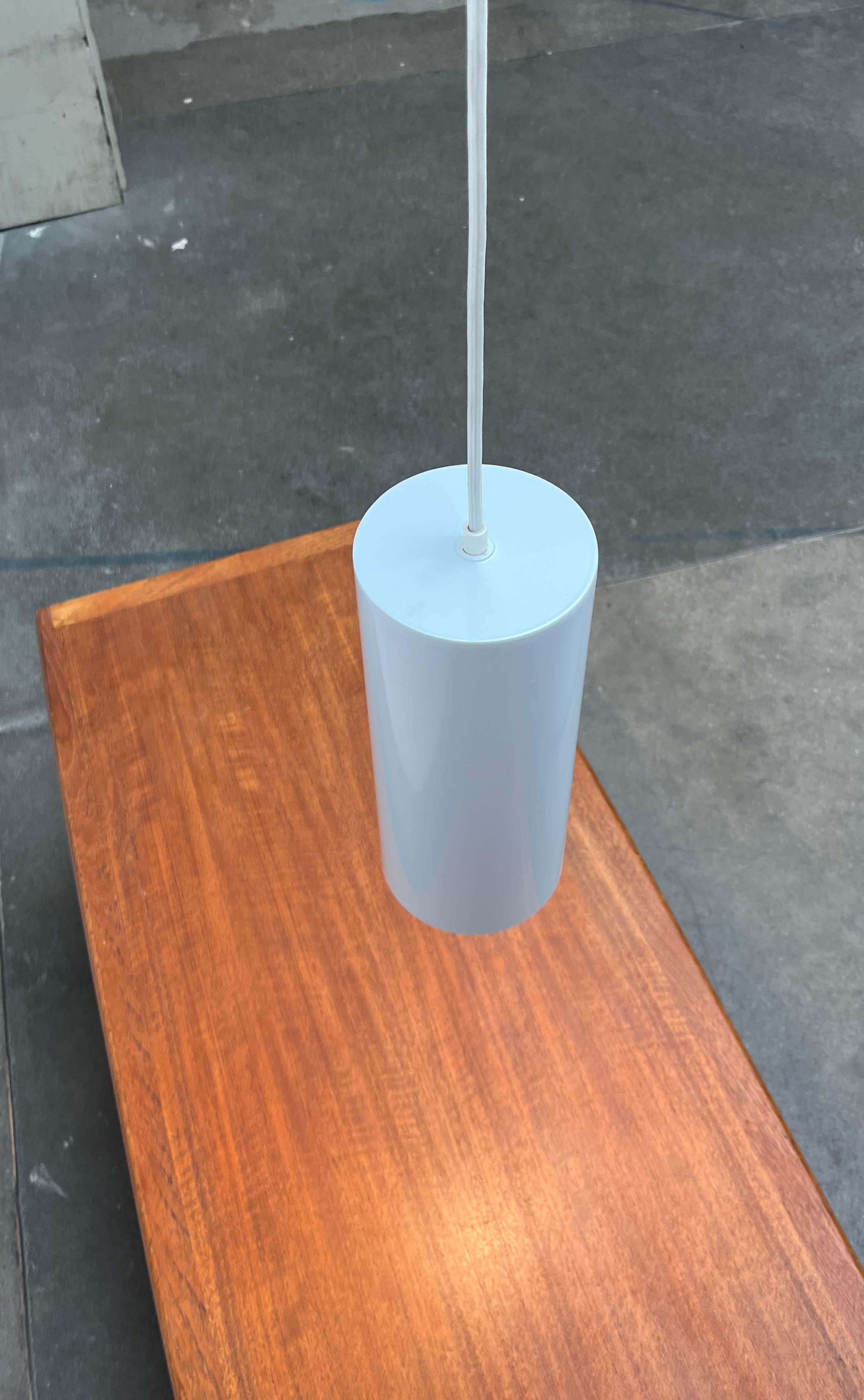 Vintage Danish Pipeline Pendant Lamp by Ole Pless Jørgensen for Nordisk Solar For Sale 2