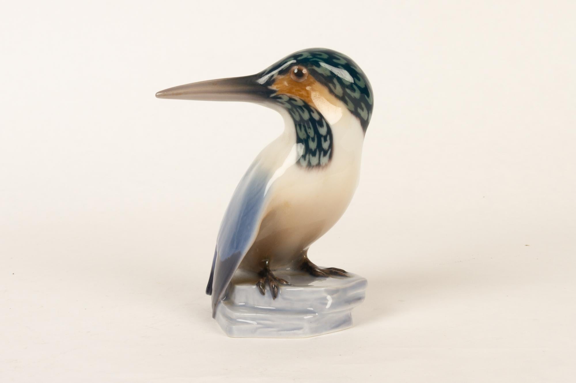 Figurines d'oiseaux danoises vintage en porcelaine de Dahl Jensen pour B&G, années 1960 en vente 5