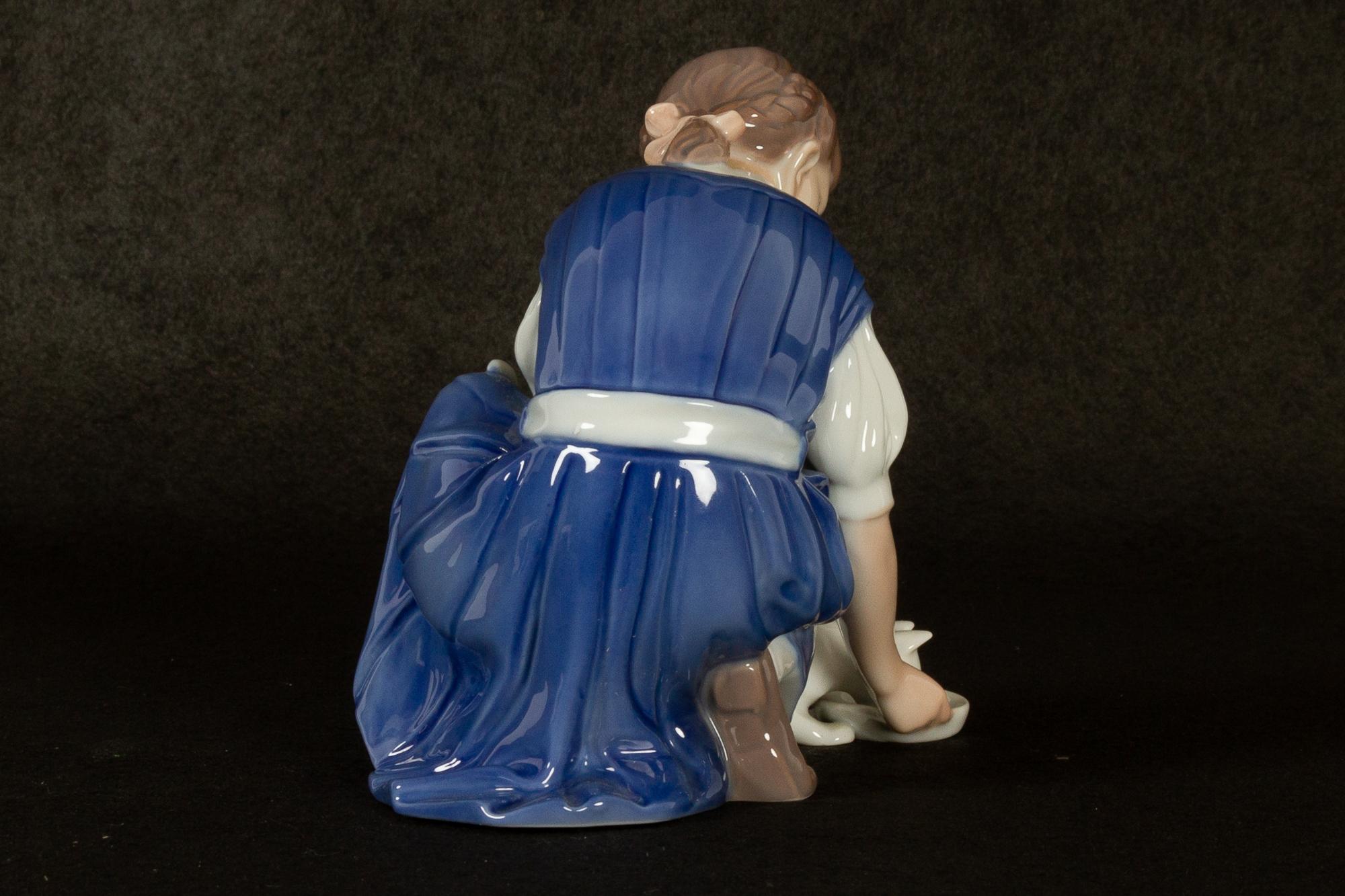 Danois Figurine vintage en porcelaine danoise 