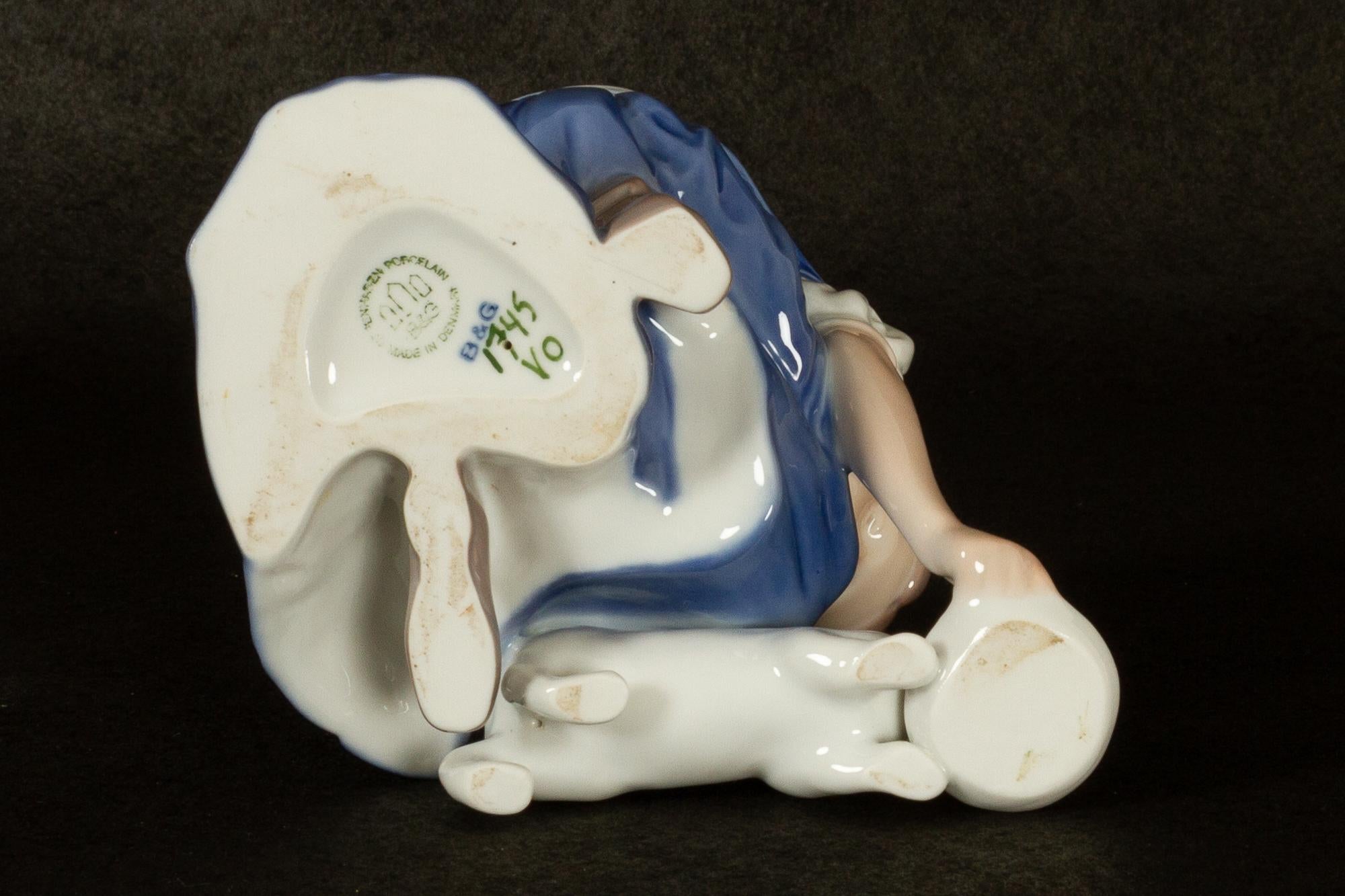 Vintage Danish Porcelain Figurine 