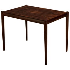 Vintage Danish Rosewood Accent End Table Vintage Danish Rosewood Accent End Table