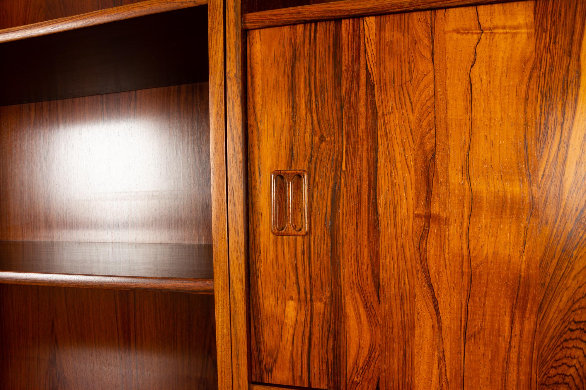 Vintage Danish Rosewood Bookcase, 1960s 5