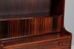 Libreria danese d'epoca in palissandro di Johannes Sorth per Nexø Møbelfabrik, 1968