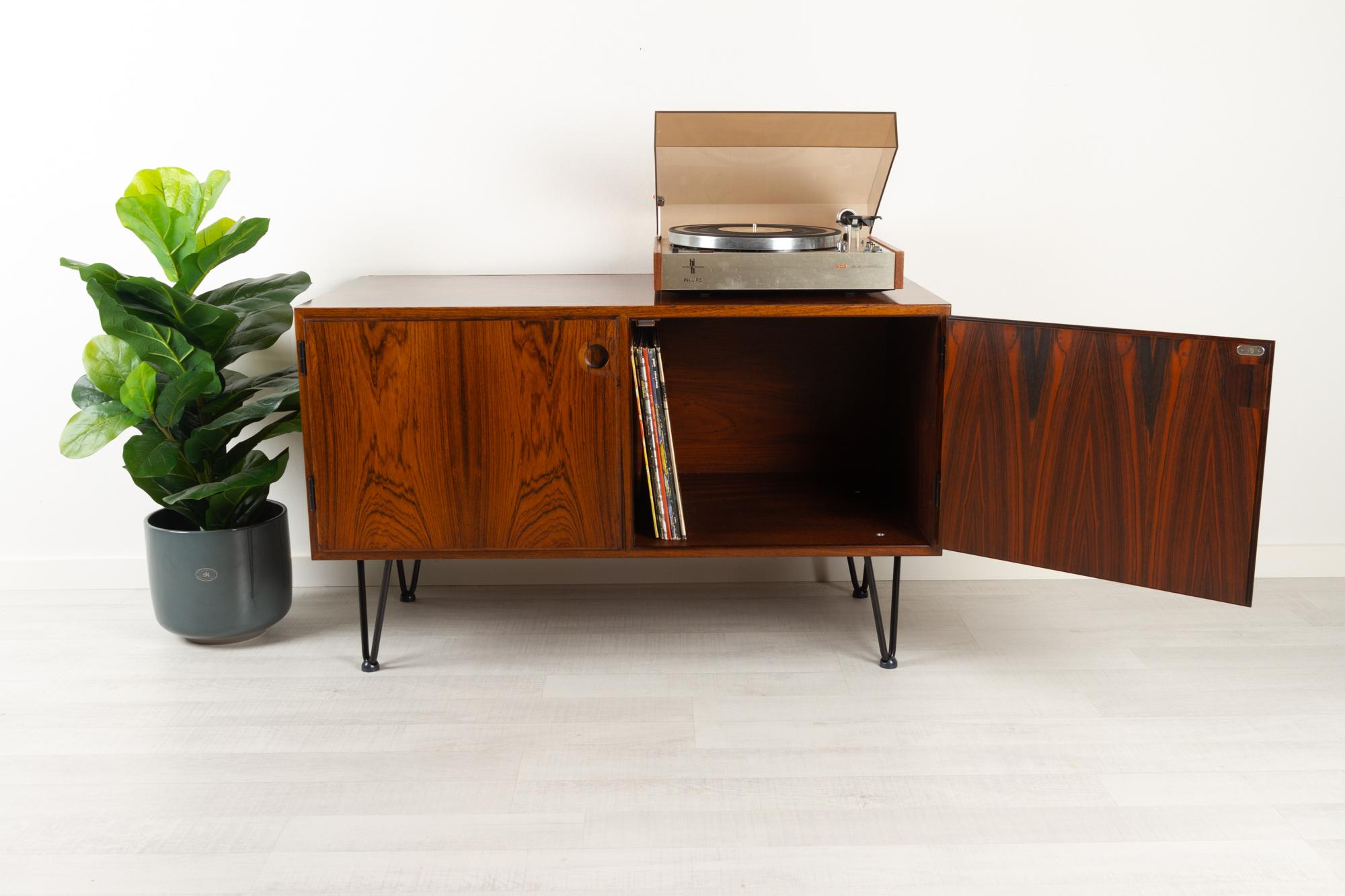 Vintage Danish Rosewood Cabinet, 1960s 9