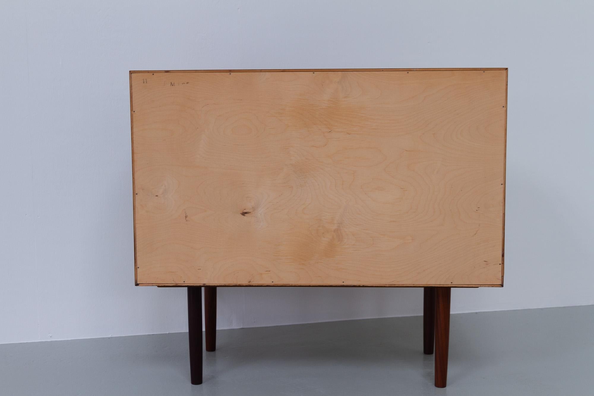 Vintage Danish Rosewood Chest of Drawers by Kai Kristiansen for FM 1960s 6