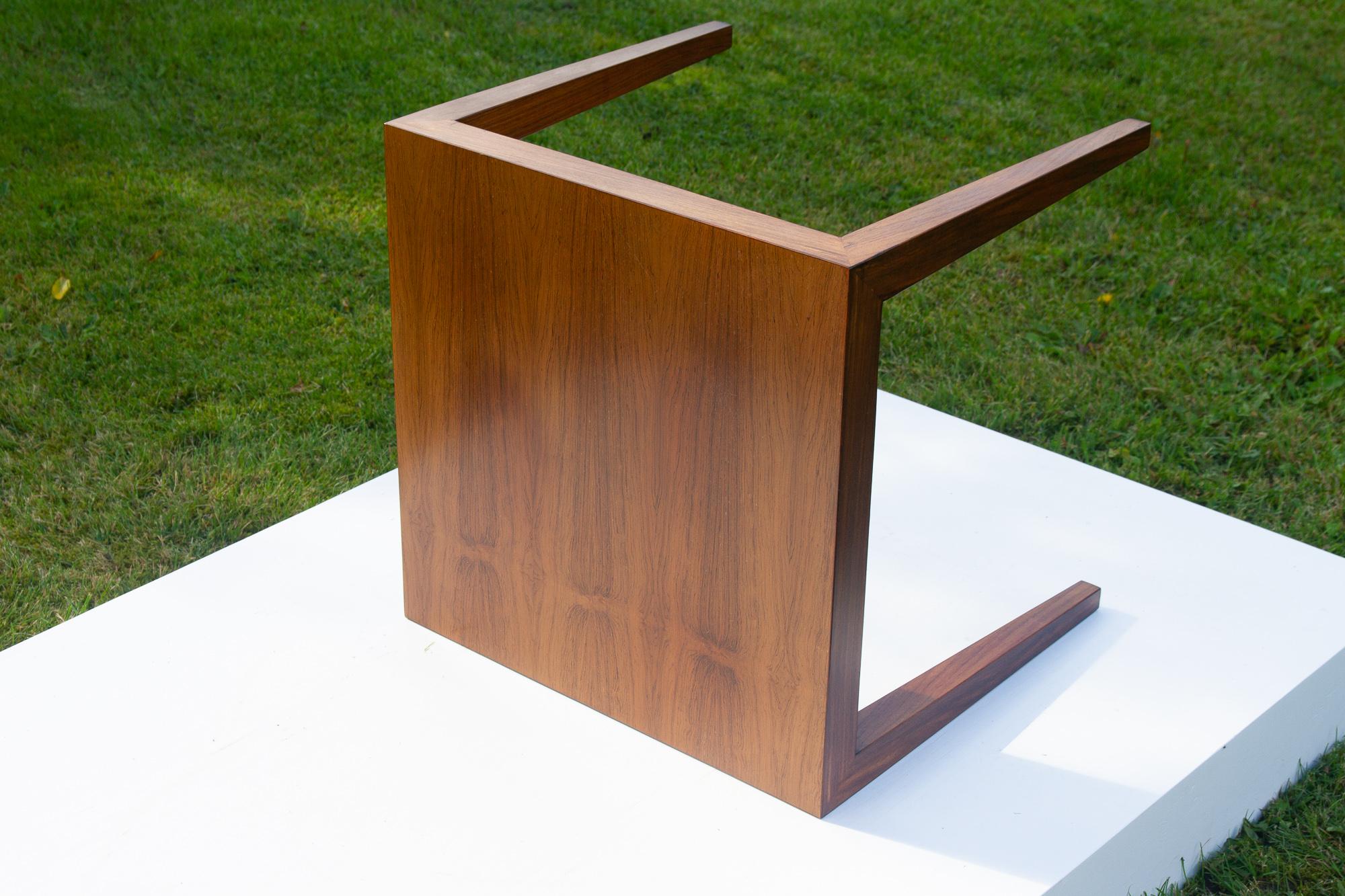 Vintage Danish Rosewood Coffee Table by Severin Hansen, 1960s For Sale 5