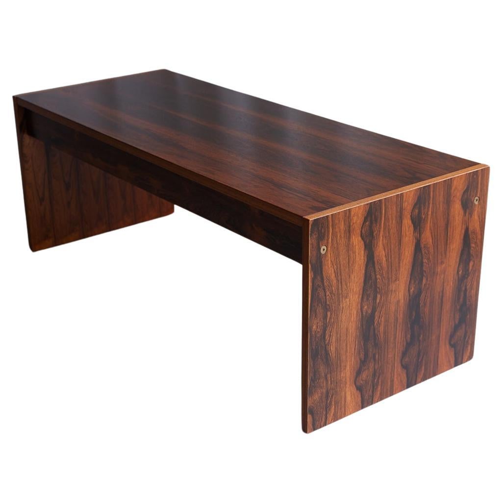Vintage Danish Rosewood Console Table, 1960s. For Sale
