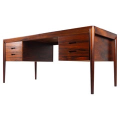 Dänischer Vintage Schreibtisch aus Palisander von Erik Riisager Hansen:: 1950er