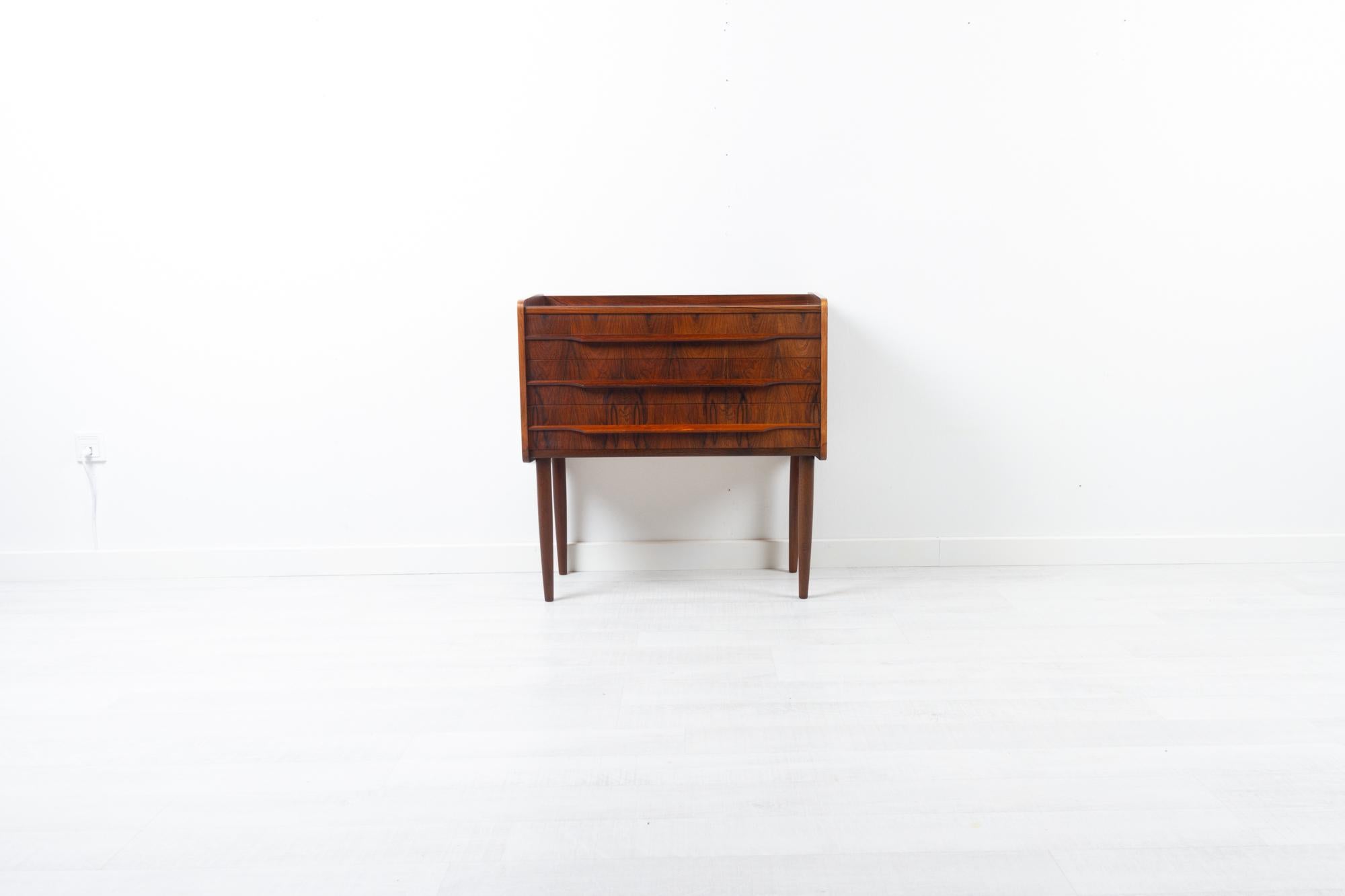 Mid-Century Modern Vintage Danish Rosewood Dresser, 1960s