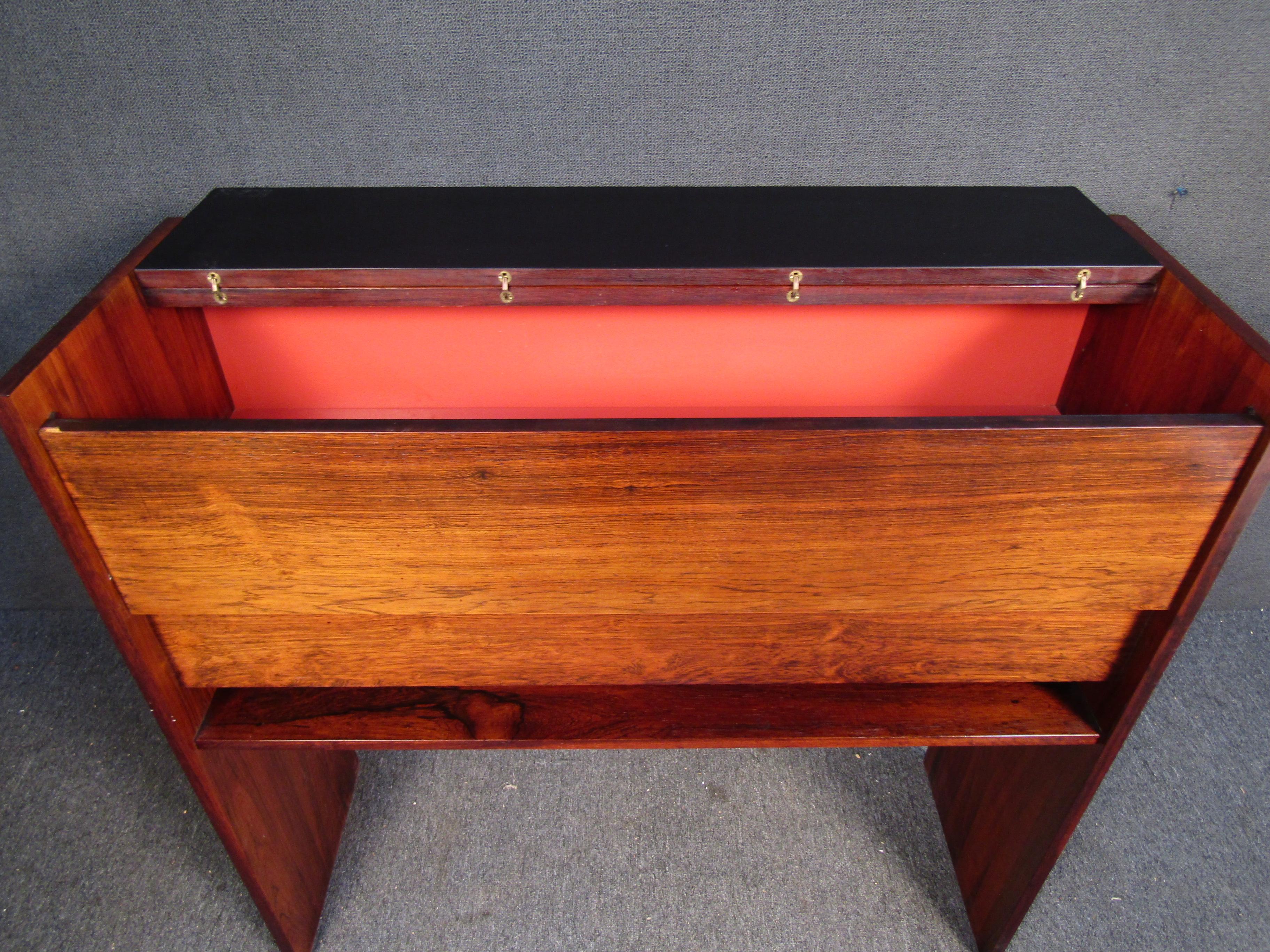 Vintage Danish Rosewood Dry Bar 5