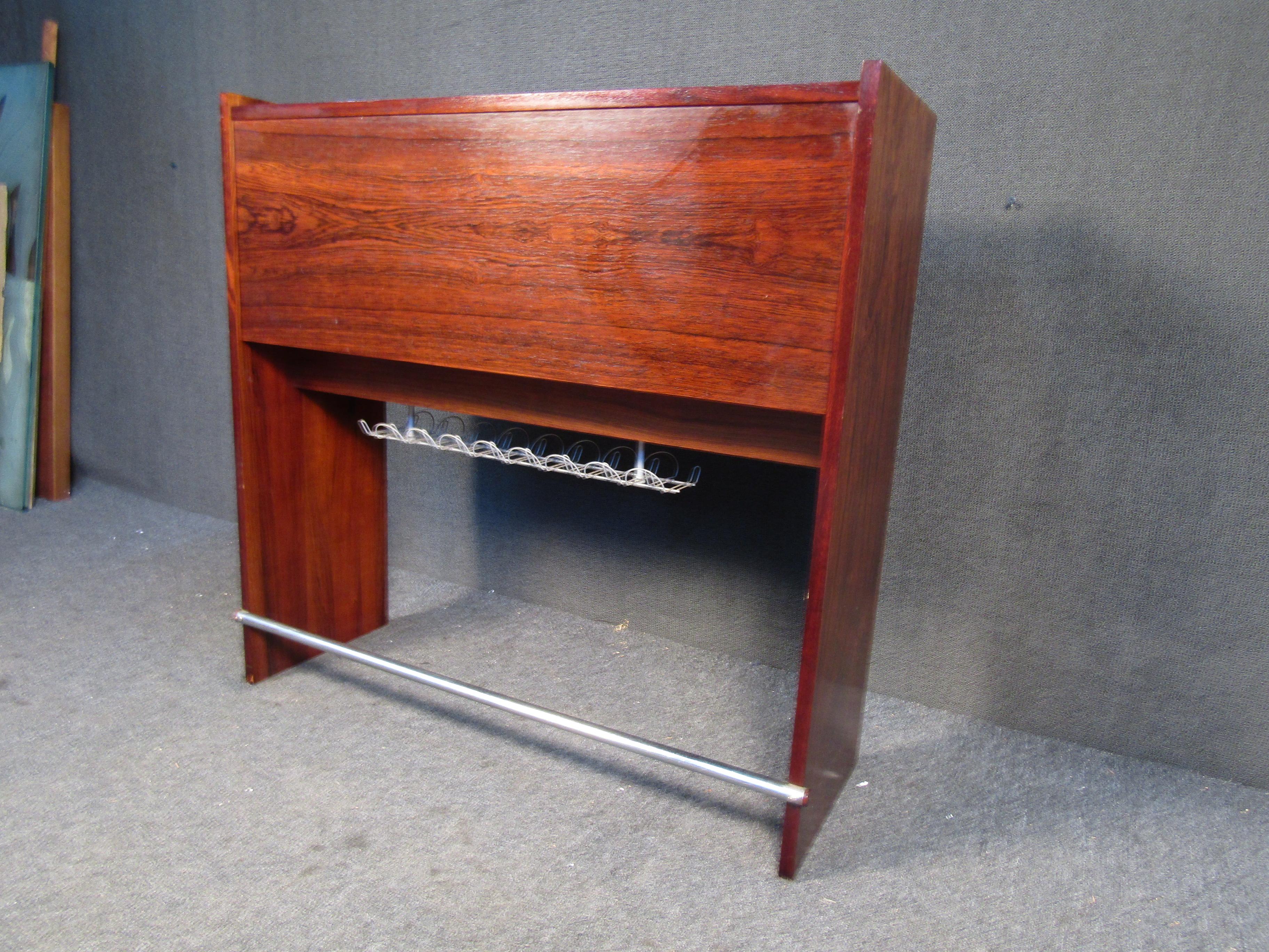 Vintage Danish Rosewood Dry Bar 8