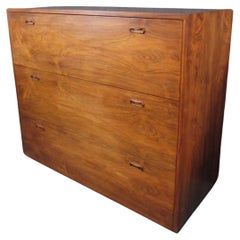 Used Danish Rosewood Executive Filing Cabinet