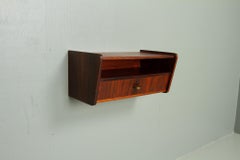 Vintage Danish Rosewood Floating Shelf, 1960s