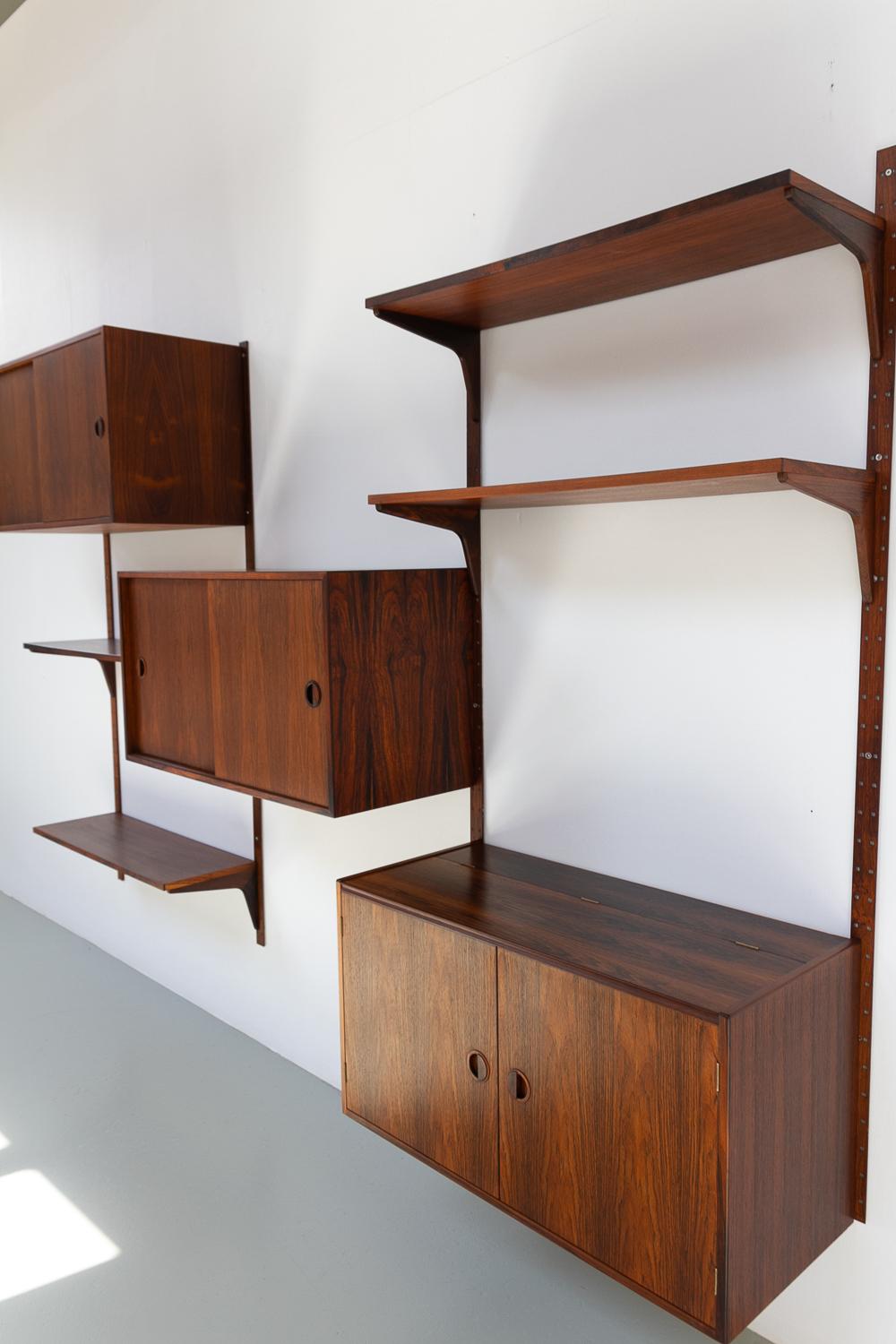 vintage modular wall unit