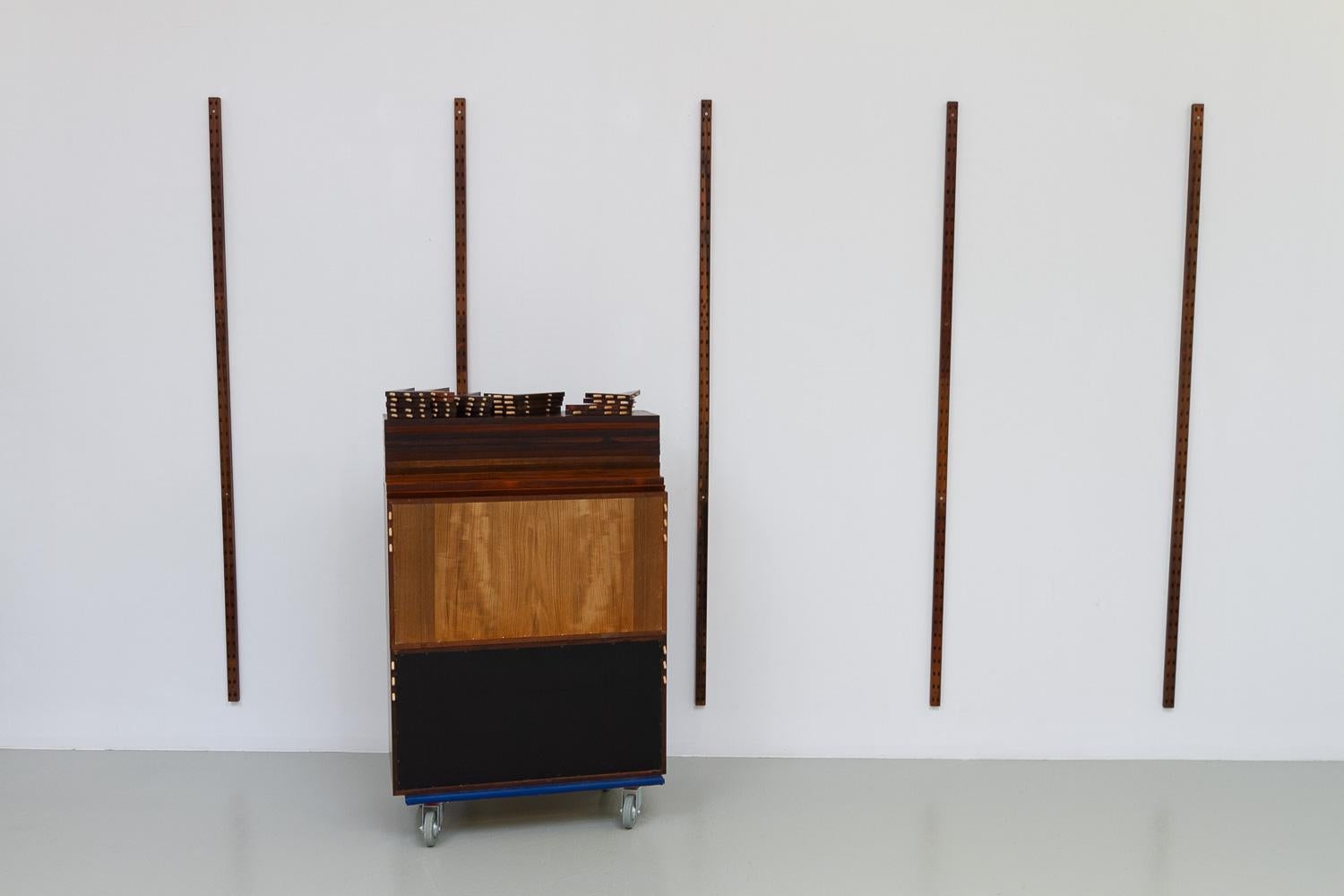 Vintage Danish Rosewood Modular Wall Unit by Poul Cadovius for Cado, 1960s 14