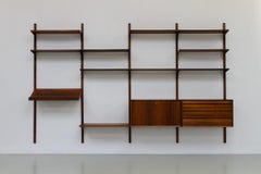 Vintage Danish Rosewood Modular Wall Unit by Poul Cadovius for Cado, 1960s