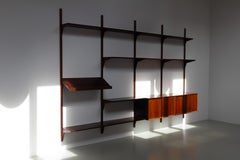 Vintage Danish Rosewood Modular Wall Unit by Poul Cadovius for Cado, 1960s.