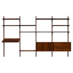 Vintage Danish Rosewood Modular Wall Unit by Poul Cadovius for Cado, 1960s